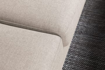 Crazy 4-sits Högervänd L-formad Schäslongsoffa i Tyg - Beige - Products - Möbler - Soffa - Divansoffa & schäslongsoffa - 3 sits soffa med divan