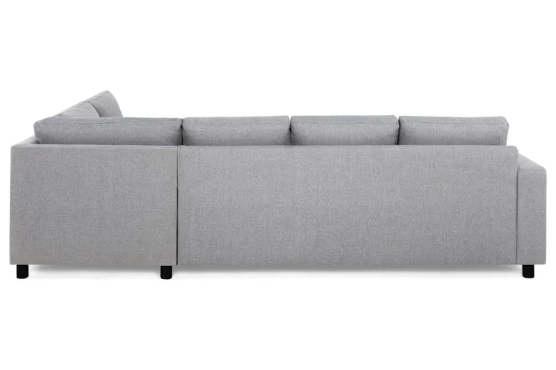 Crazy 4-sits Högervänd L-formad Schäslongsoffa i Tyg - Grå - Products - Möbler - Soffa - Divansoffa & schäslongsoffa - 3 sits soffa med divan