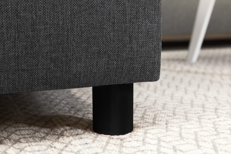 Crazy 4-sits Högervänd L-formad Schäslongsoffa i Tyg - Mörkgrå - Products - Möbler - Soffa - Divansoffa & schäslongsoffa - 3 sits soffa med divan