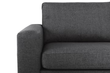 Crazy 4-sits Högervänd L-formad Schäslongsoffa i Tyg - Mörkgrå - Products - Möbler - Soffa - Divansoffa & schäslongsoffa - 3 sits soffa med divan