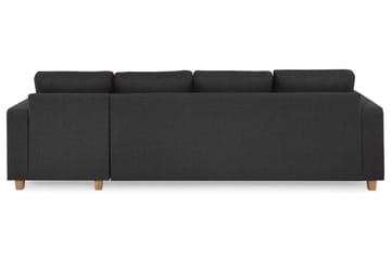 Crazy 4-sits Vändbar L-formad Divansoffa i Tyg - Antracit - Products - Möbler - Soffa - Divansoffa & schäslongsoffa - 4 sits soffa med divan