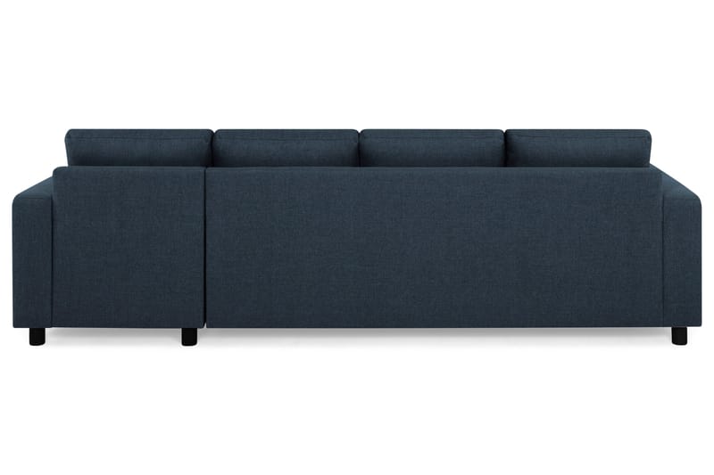 Crazy 4-sits Vändbar L-formad Divansoffa i Tyg - Blå - Products - Möbler - Soffa - Divansoffa & schäslongsoffa - 4 sits soffa med divan