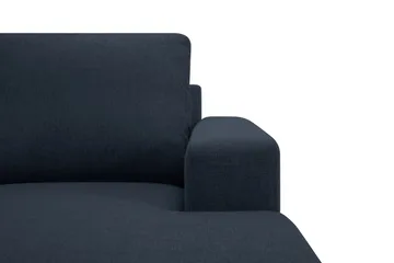 Crazy 4-sits Vändbar L-formad Divansoffa i Tyg - Blå - Products - Möbler - Soffa - Divansoffa & schäslongsoffa - 4 sits soffa med divan