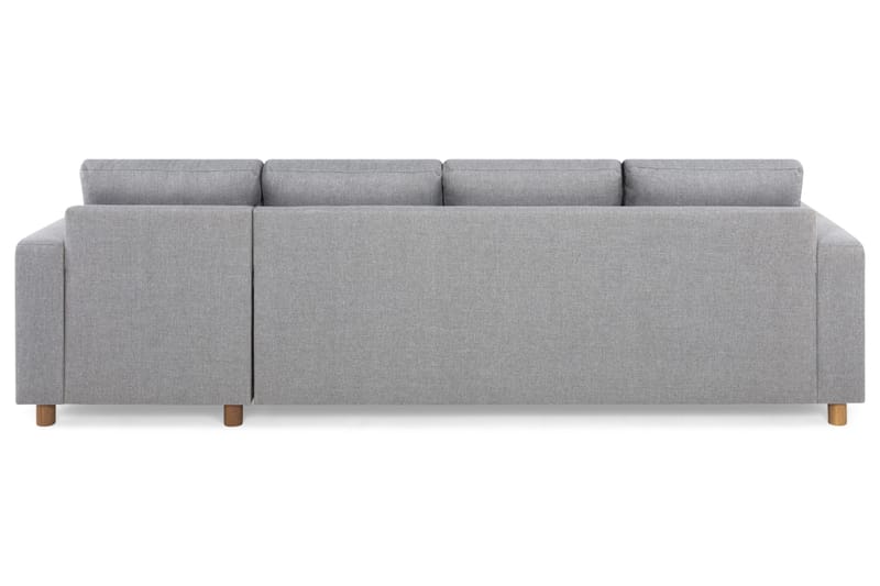 Crazy 4-sits Vändbar L-formad Divansoffa i Tyg - Grå - Products - Möbler - Soffa - Divansoffa & schäslongsoffa - 4 sits soffa med divan