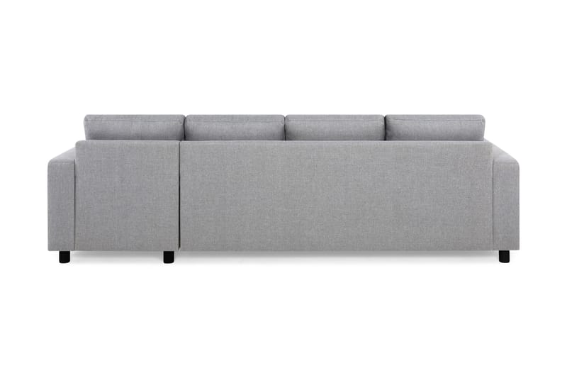Crazy 4-sits Vändbar L-formad Divansoffa i Tyg - Grå - Products - Möbler - Soffa - Divansoffa & schäslongsoffa - 4 sits soffa med divan