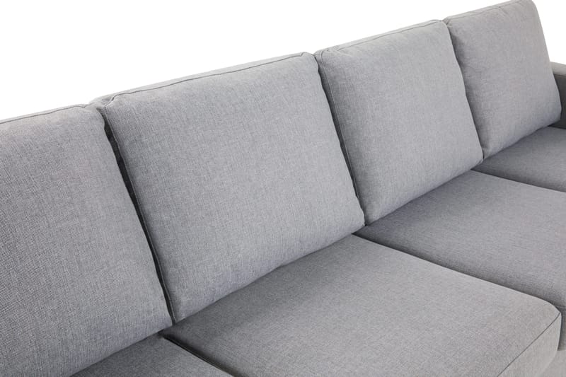 Crazy 4-sits Vändbar L-formad Divansoffa i Tyg - Grå - Products - Möbler - Soffa - Divansoffa & schäslongsoffa - 4 sits soffa med divan