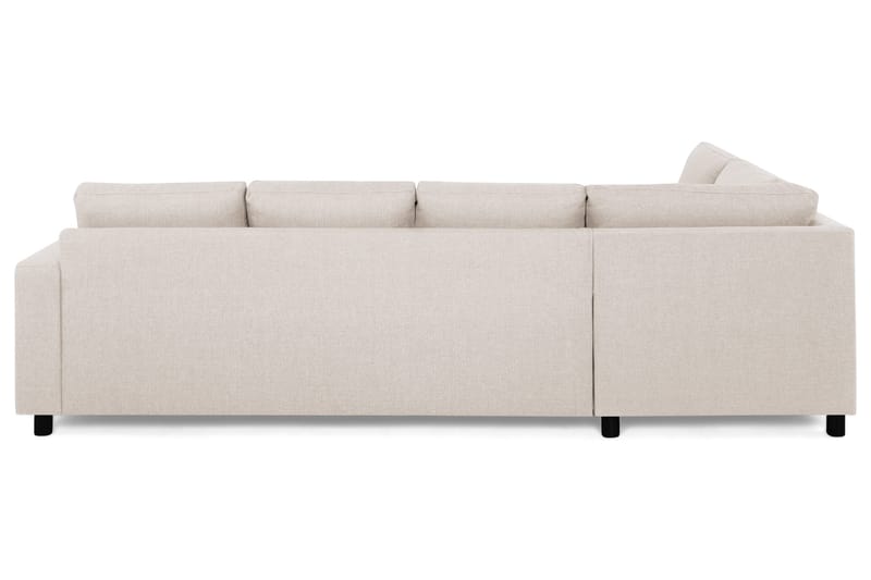Crazy 4-sits Vänstervänd L-formad Schäslongsoffa i Tyg - Beige - Products - Möbler - Soffa - Divansoffa & schäslongsoffa - 3 sits soffa med divan