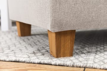 Crazy 4-sits Vänstervänd L-formad Schäslongsoffa i Tyg - Beige - Products - Möbler - Soffa - Divansoffa & schäslongsoffa - 3 sits soffa med divan