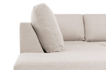 Crazy 4-sits Vänstervänd L-formad Schäslongsoffa i Tyg - Beige - Products - Möbler - Soffa - Divansoffa & schäslongsoffa - 3 sits soffa med divan