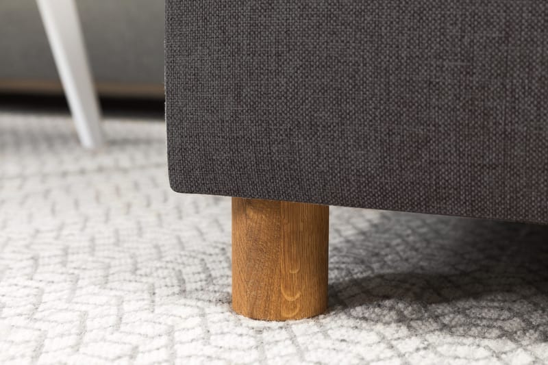 Crazy 4-sits Vänstervänd L-formad Schäslongsoffa i Tyg - Mörkgrå - Products - Möbler - Soffa - Divansoffa & schäslongsoffa - 3 sits soffa med divan