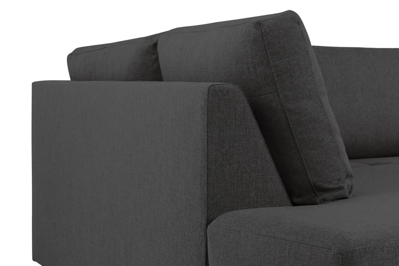 Crazy 4-sits Vänstervänd U-formad Large Soffa med Divan och Schäslong i Tyg - Antracit - Products - Möbler - Soffa - Divansoffa & schäslongsoffa - 4 sits soffa med divan