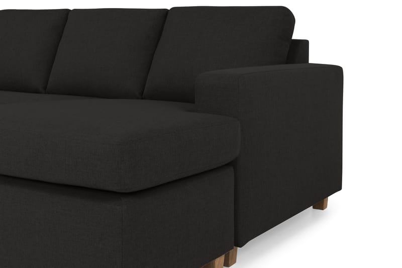 Crazy 4-sits Vänstervänd U-formad Large Soffa med Divan och Schäslong i Tyg - Antracit - Products - Möbler - Soffa - Divansoffa & schäslongsoffa - 4 sits soffa med divan