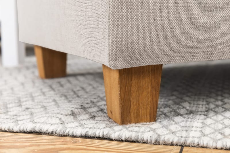 Crazy 4-sits Vänstervänd U-formad Large Soffa med Divan och Schäslong i Tyg - Beige - Products - Möbler - Soffa - Divansoffa & schäslongsoffa - 4 sits soffa med divan