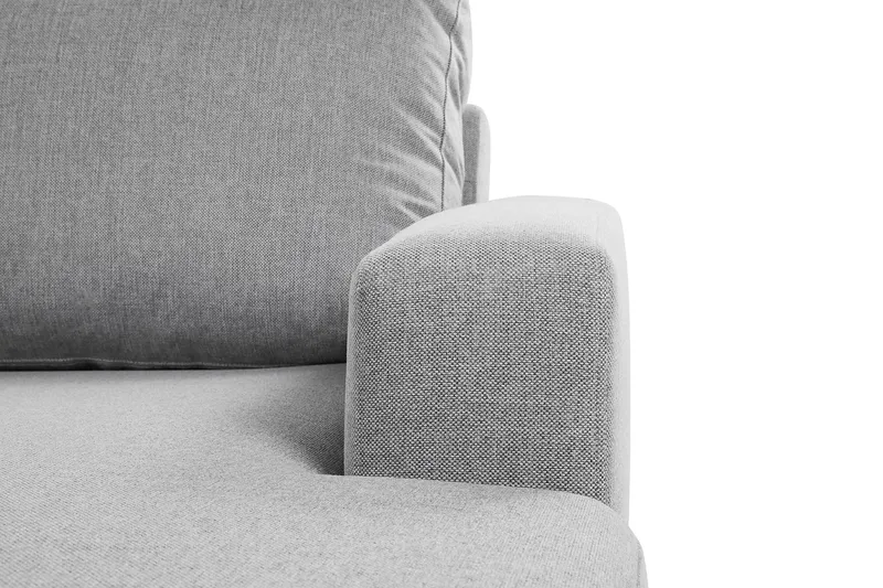 Crazy 4-sits Vänstervänd U-formad Large Soffa med Divan och Schäslong i Tyg - Grå - Products - Möbler - Soffa - Divansoffa & schäslongsoffa - 4 sits soffa med divan