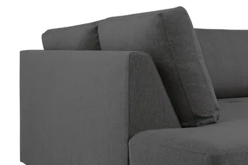 Crazy 4-sits Vänstervänd U-formad Large Soffa med Divan och Schäslong i Tyg - Mörkgrå - Products - Möbler - Soffa - Divansoffa & schäslongsoffa - 4 sits soffa med divan