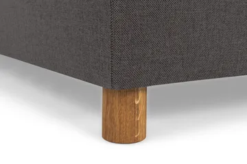 Crazy 4-sits Vänstervänd U-formad Small Soffa med Divan och Schäslong i Tyg - Mörkgrå - Products - Möbler - Soffa - Divansoffa & schäslongsoffa - 3 sits soffa med divan