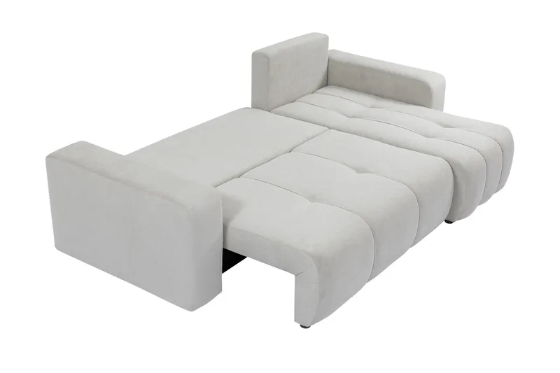 Flo B äddsoffa med Divan 3-sits - Ljusgrå - Products - Möbler - Soffa - Divansoffa & schäslongsoffa - 3 sits soffa med divan