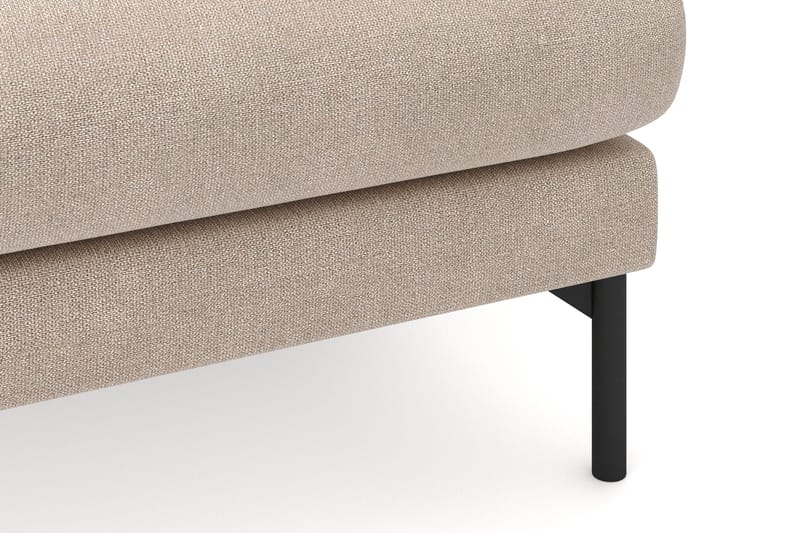 Menard 3-sits Högervänd L-formad Divansoffa i Tyg - Beige - Products - Möbler - Soffa - Divansoffa & schäslongsoffa - 4 sits soffa med divan