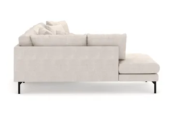 Menard 4-sits Vänstervänd Stor U-formad Djup Large Soffa med Divan och Schäslong i Tyg - Beige - Products - Möbler - Soffa - Divansoffa & schäslongsoffa - 4 sits soffa med divan