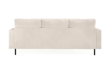 Menard Compact 3-sits Vänstervänd L-formad Divansoffa i Manchester - Beige - Products - Möbler - Soffa - Divansoffa & schäslongsoffa - 3 sits soffa med divan