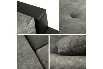 Naoma Soffa med Divan 3-sits - Vit/Ljusgrå - Products - Möbler - Soffa - Divansoffa & schäslongsoffa - 3 sits soffa med divan