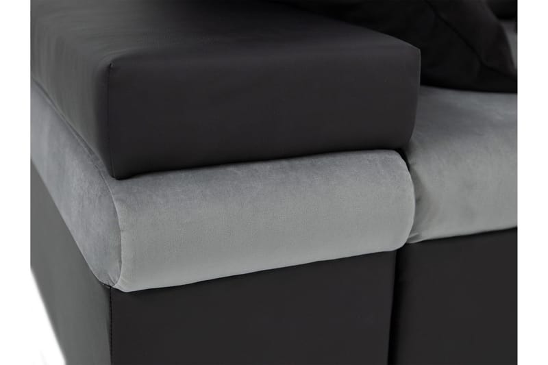 Naoma Soffa med Divan 3-sits - Vit/Ljusgrå - Products - Möbler - Soffa - Divansoffa & schäslongsoffa - 3 sits soffa med divan