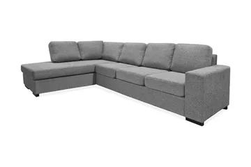 Nebraska Divansoffa 4-sits Vänster, Ljusgrå