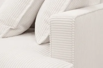 Rossita Lyx 4-sits Extra djup Soffa med Schäslong Vänster - Offwhite Manchester - Products - Möbler - Soffa - Divansoffa & schäslongsoffa - 4 sits soffa med divan