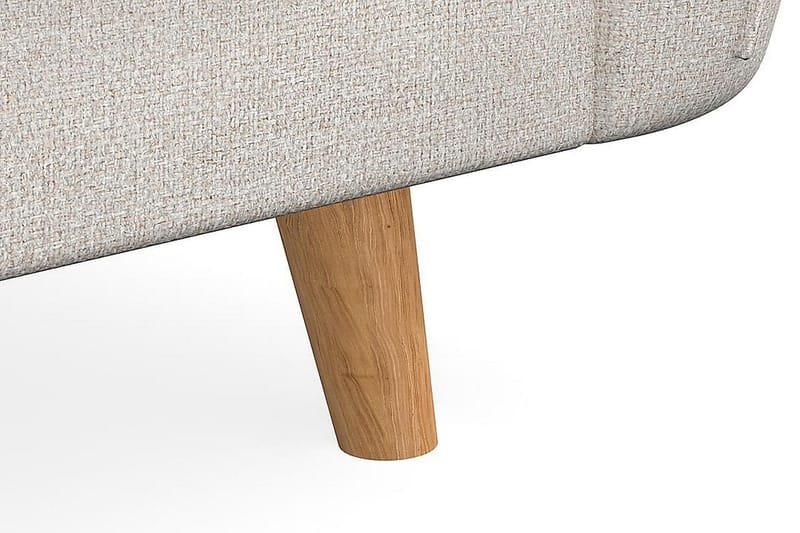 Trend Lyx 3-sits Högervänd L-formad Divansoffa i Tyg - Beige - Products - Möbler - Soffa - Divansoffa & schäslongsoffa - 4 sits soffa med divan