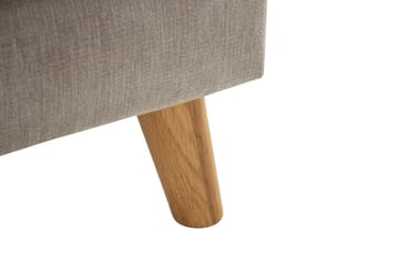 Trend Lyx 3-sits Vänstervänd L-formad Divansoffa i Tyg - Beige - Products - Möbler - Soffa - Divansoffa & schäslongsoffa - 4 sits soffa med divan