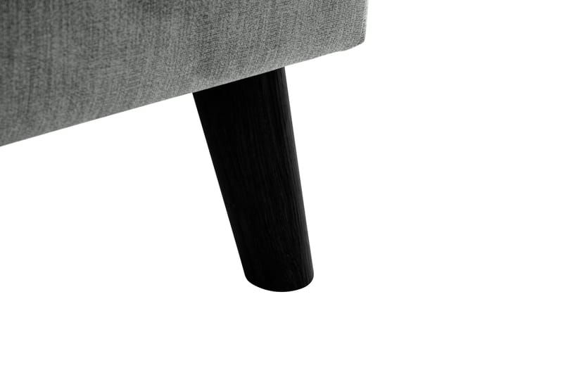 Trend Lyx 4-sits Högervänd L-formad Schäslongsoffa i Tyg - Grå - Products - Möbler - Soffa - Divansoffa & schäslongsoffa - 4 sits soffa med divan