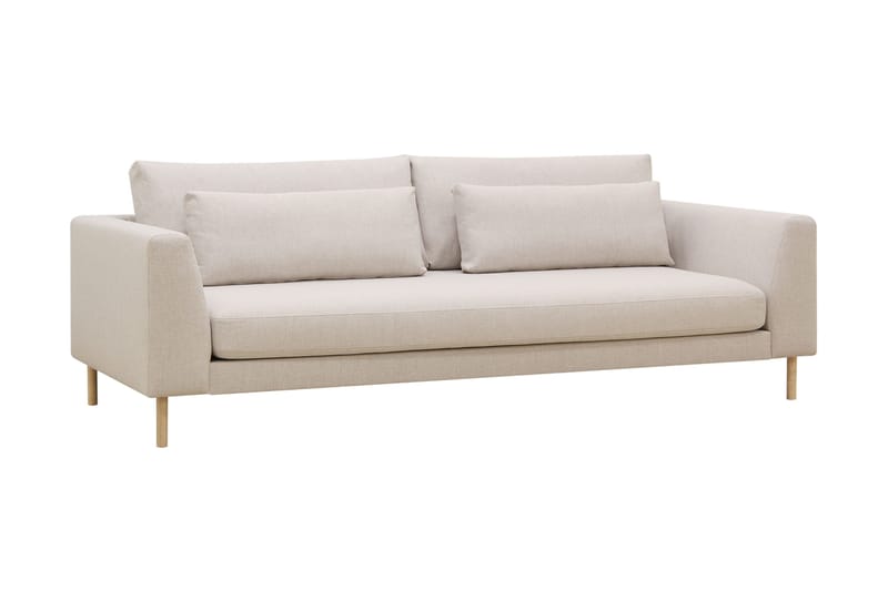 Florenz 3-sits Tygsoffa - Beige - Products - Möbler - Soffa - 3 sits soffa