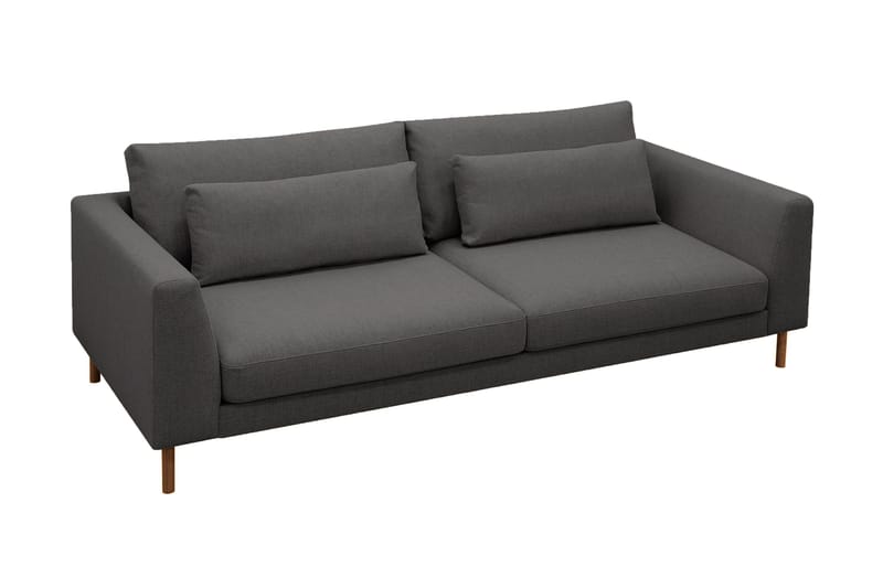 Florenz 3-sits Tygsoffa - Mörkgrå - Products - Möbler - Soffa - 3 sits soffa