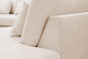 Grande 6-sits U-Soffa med Divan Vänster - Beige Manchester - Products - Möbler - Soffa - U-soffa