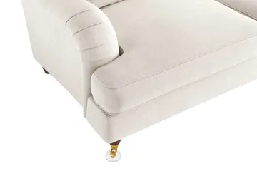 Howard Lyx 2-sits Sammetssoffa - Krämvit - Products - Möbler - Soffa - Sammetssoffa