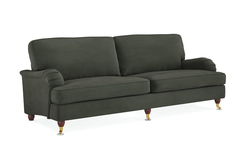 Howard Lyx 4-sits Manchestersoffa - Mörkgrön - Products - Möbler - Soffa - Howardsoffa