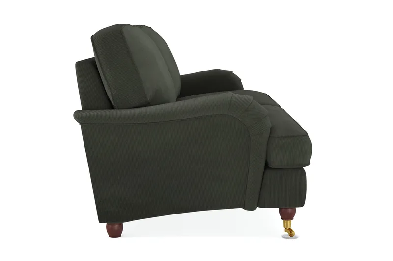 Howard Lyx 4-sits Manchestersoffa - Mörkgrön - Products - Möbler - Soffa - Howardsoffa