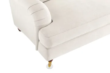 Howard Lyx 4-sits Sammetssoffa - Krämvit - Products - Möbler - Soffa - Sammetssoffa