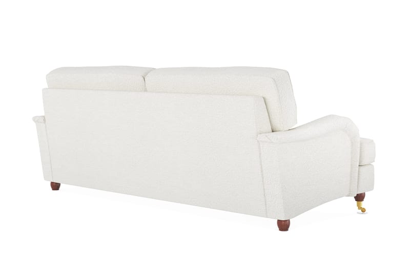 Howard Lyx 4-sits Soffa i Bouclé - Vit - Products - Möbler - Soffa - Howardsoffa