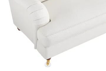 Howard Lyx 4-sits Soffa i Bouclé - Vit - Products - Möbler - Soffa - Howardsoffa