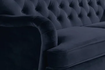 Howard Riviera 2-sits Sammetssoffa - Blå - Products - Möbler - Soffa - Sammetssoffa