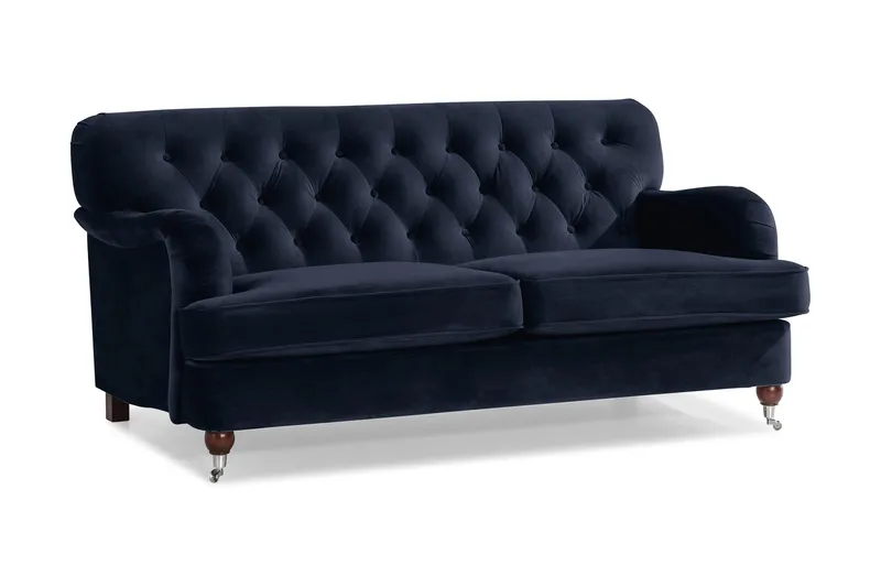 Howard Riviera 2-sits Sammetssoffa - Blå - Products - Möbler - Soffa - Sammetssoffa
