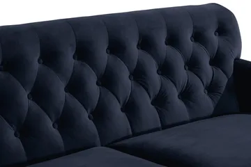 Howard Riviera 3-sits Sammetssoffa - Blå - Products - Möbler - Soffa - 3 sits soffa