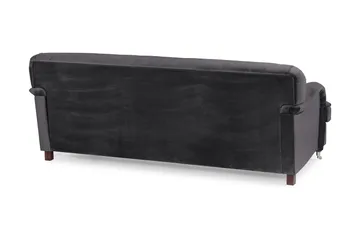 Howard Riviera 3-sits Sammetssoffa - Mörkgrå - Products - Möbler - Soffa - 3 sits soffa