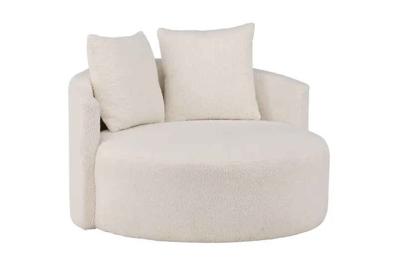 Kelso 2-sits Soffa, Beige Bouclé