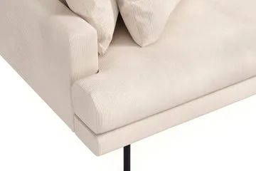 Menard 6-sits Högervänd L-formad Hörnsoffa i Manchester - Beige - Products - Möbler - Soffa - Hörnsoffa