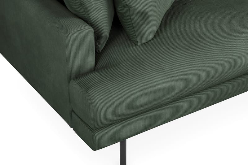 Menard 6-sits Högervänd L-formad Hörnsoffa i Manchester - Grön - Products - Möbler - Soffa - Hörnsoffa