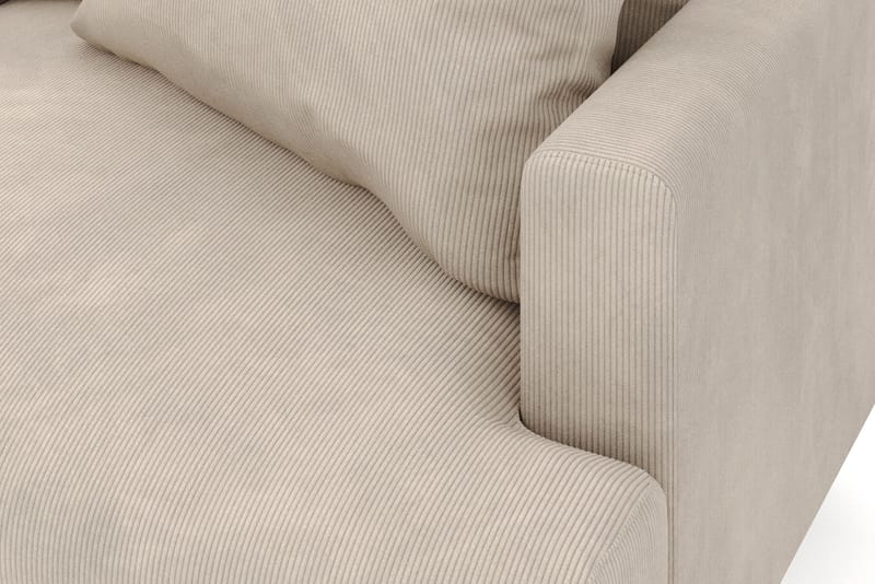 Menard 6-sits Vänstervänd L-formad Hörnsoffa i Manchester - Greige - Products - Möbler - Soffa - Hörnsoffa