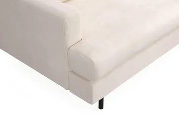 Menard Compact 3-sits Manchestersoffa - Beige - Products - Möbler - Soffa - 3 sits soffa