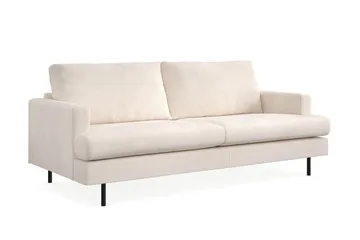 Menard Compact 3-sits Manchestersoffa - Beige - Products - Möbler - Soffa - 3 sits soffa